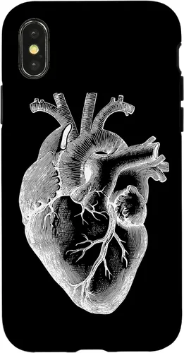 Vista 5 de Anatomical Human Heart Doctor Gift Heart Anatomy Case for iPhone 17