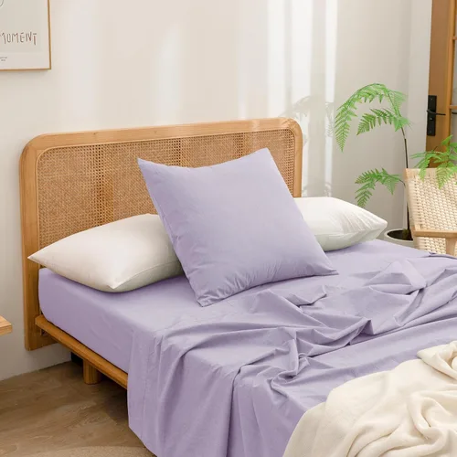 Vista 65 de BESTOUCH 100% Algodón Lavado Funda de Almohada para Cabello y Piel, Sensación de Lino, Suave, Cómoda, Transpirable, Juego de 2 Fundas de Almohada