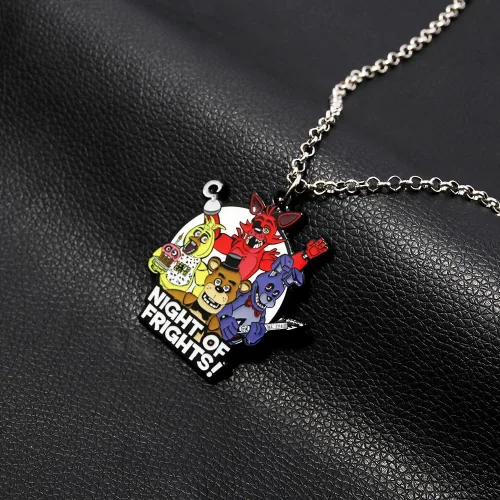 Vista 7 de FNAF - Insignia de guardia de seguridad Pin de guardia nocturno de Freddy Fazbear Regalos de disfraz de la FNAF para niños, hombres, mujeres