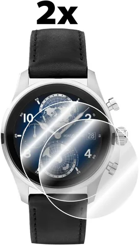 Vista 2 de IPG Protector de pantalla para reloj inteligente Montblanc Summit 3 (2 unidades) Invisible Ultra HD Película transparente antiarañazos, suave