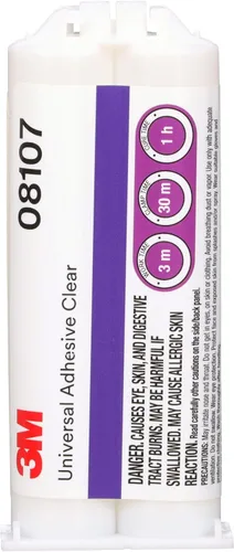 Vista 4 de 3M Adhesivo Universal Transparente - Cartucho 3, 08217, 6.8 fl oz