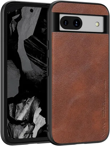 Vista 12 de X-level Funda protectora inalámbrica para Google Pixel 8 Pro, piel azul, ajuste delgado, con protección para lente de cámara