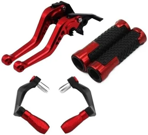 Vista 5 de F Suitable for Yamaha YZF-R1/R3/R6 MT03/07/09 Modified Brake Horn Clutch Handle Lever Y (Size : Black)