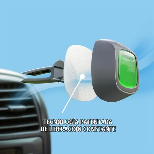 Vista 4 de Febreze AUTO - Clip de ventilación para ambientador de aire, 07 onzas, clip de ventilación de automóvil, paquete de 2 (CEDAR)