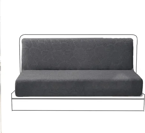 Vista 8 de EFELIM Fundas de cojín de terciopelo para cabina de comedor de caravana, tela jacquard elástica, funda de cojín para sofá de 2 plazas, protector