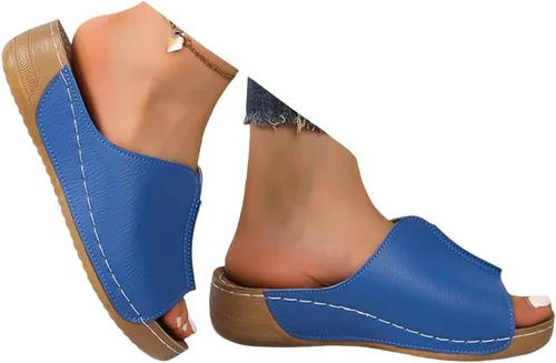 Vista 14 de Orthopedic Sandals For Women Dressy Platform Flip Flops Comfortable Walking Orthotic Slippers with Arch Support 2026
