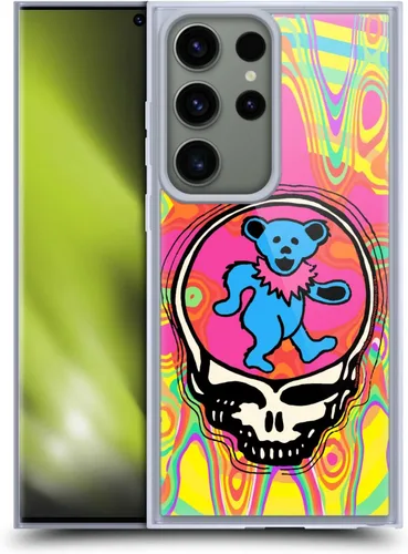 Vista 292 de Head Case Designs Funda de gel con licencia oficial de Grateful Dead Bear Trends [protección de grado militar] compatible con Google Pixel 3