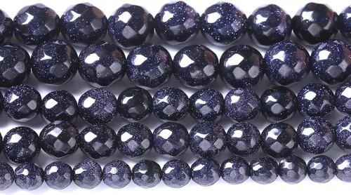 Vista 75 de 100 cuentas de piedra multicolor natural de 0.236 pulgadas (0.236 in), cuentas espaciadoras sueltas redondas para hacer pulseras, collares, aretes