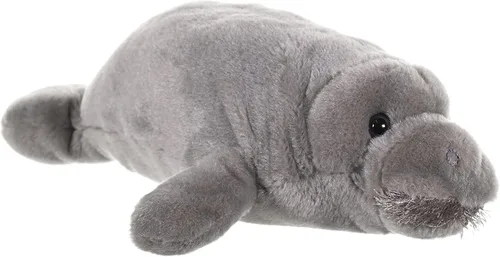 Vista 4 de Wild Republic Manatee - Peluche de peluche, regalo para niños, Cuddlekins de 10 pulgadas