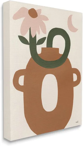 Vista 2 de Stupell Industries Lienzo decorativo para pared moderno y bohemio de Moira Hershey Stupell Industries 16 x 20 Inches, Easy to Hang and Sturdy