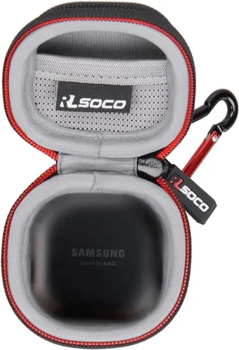 Vista 4 de RLSOCO Funda de transporte para Samsung Galaxy Buds 2 / Buds Live/Buds Pro True Wireless Bluetooth auriculares auriculares (solo funda)