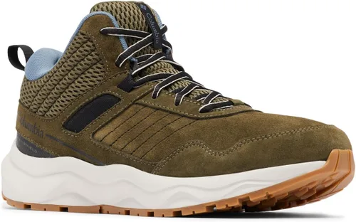 Vista 11 de Columbia Plateau Venture Mid para hombre Elemento negro/rojo