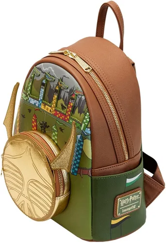 Vista 2 de Loungefly Harry Potter Golden Snitch Mini mochila, Multi, Mini mochila
