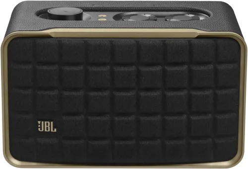 Vista 7 de JBL Authentics 200 - Altavoz inteligente de estilo retro para el hogar con Wi-Fi incorporado, Bluetooth y asistentes de voz, Alexa y Google