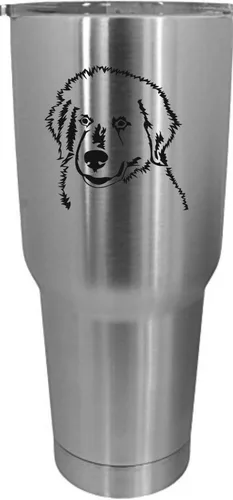 Vista 464 de Cairn Terrier - Vaso grabado con temática de perro, 30 onzas