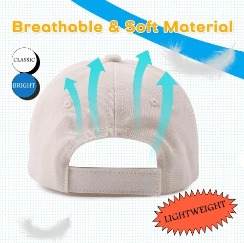 Vista 53 de Peecabe Gorra de béisbol para niños pequeños, unisex, de algodón, ajustable, para bebés, niños, gorra de béisbol para niñas de 1 a 5 años