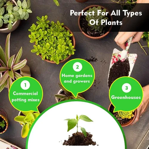 Vista 5 de Musgo de turba orgánico, 3.8 pies cúbicos - 100% musgo de turba Sphagnum, SEMI comprimido, para plantas en macetas y inicio de semillas - Jardinería