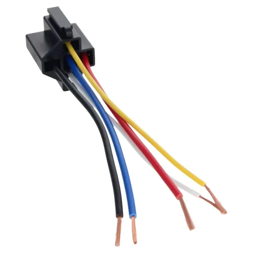 Vista 2 de Fielect Base de arnés de enchufe de relé de enclavamiento automotriz 10pcs 4-Pin