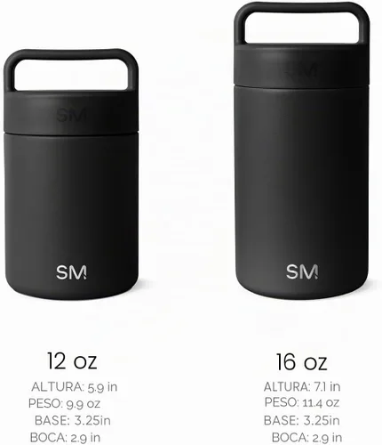 Vista 7 de Simple Modern Tarro de comida para comida caliente Reutilizable de acero inoxidable aislado al vacío a prueba de fugas, almacenamiento de almuerzo