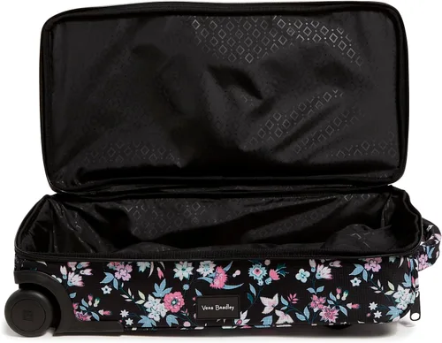 Vista 2 de Vera Bradley Maleta de lona plegable con ruedas reciclada Ripstop para mujer