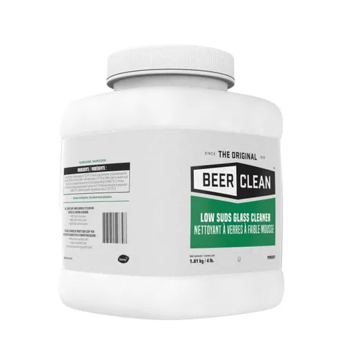Vista 5 de 990241 Low Suds Glass Cleaner, Restaurant Barware & Glassware Cleaner for Auto Brush, Powder, 4-Pound