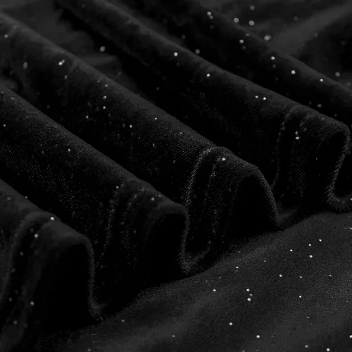Vista 8 de vunahzma Women's Mini Wrap Dress V Neck Long Sleeve Velvet Bodycon Glitter Ruched Cocktail Party Dresses