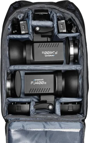 Vista 2 de Westcott FJ400 II Kit de mochila estroboscópica con pantalla táctil de 2