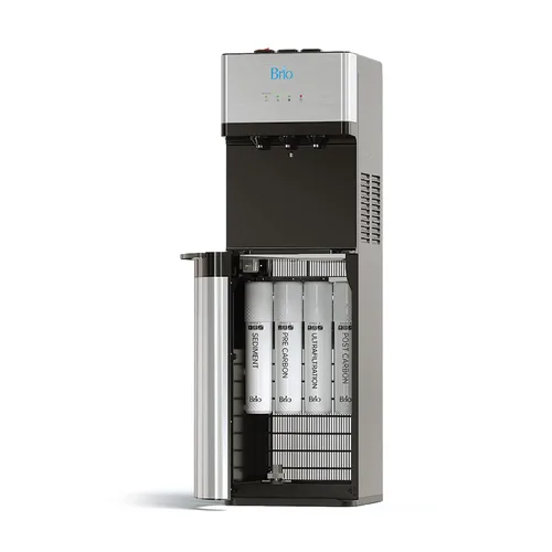 Vista 12 de Brio Dispensador de enfriador de agua sin botella con filtros de 4 etapas (incluidos) elimina PFAS y microplásticos para agua potable limpia Negro