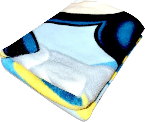 Vista 2 de Disney Mickey Mouse Little Explore Happy Face - Mantas acogedoras de 40 x 60 pulgadas