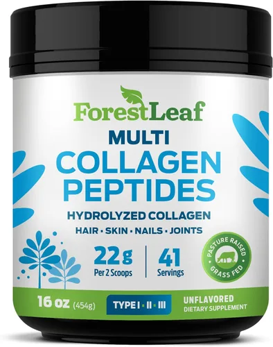 Vista 9 de Polvo de Péptidos de Colágeno Sin Sabor - Polvo de Proteína de Colágeno Hidrolizado Tipo 1, 2 y 3 - Polvo de Colágeno Keto Alimentado con Pasto