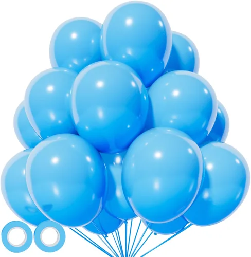 Vista 8 de 110 globos negros pequeños de látex negro de 5 pulgadas, mini globos negros gruesos de cumpleaños para decoración de bodas, baby shower. B01-negro