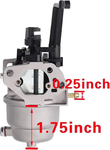 Vista 4 de Compatible con kit de carburador 0J58620157 para Generac GP5000 GP5500 GP6500 GP6500E GP7500E 389cc 8125W