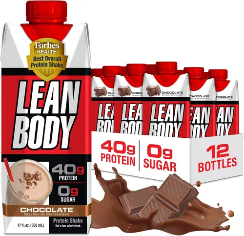 Vista 11 de LEAN BODY - Paquete variado de 8 sabores, 1.41 onzas de proteína, cero azúcar, 24 vitaminas y minerales para apoyar la salud inmunológica, 17 onzas