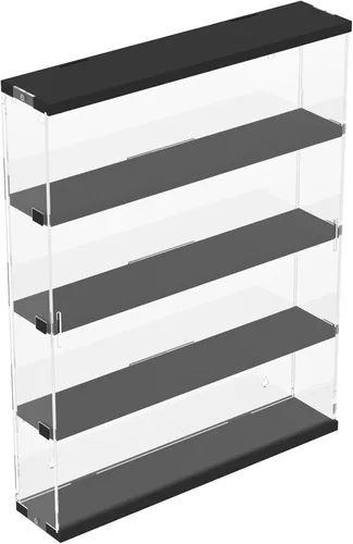 Vista 10 de DuvinDD - Vitrina acrílica para coleccionables, con luz LED