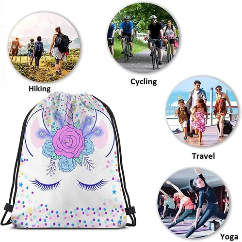 Vista 7 de Skulls - Bolsas con cordón para gimnasio, bolsa con cordón, Multi-a127, Mochilas de viaje