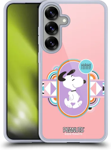 Vista 86 de Head Case Designs Snoopy Deco Dreams - Funda de gel con licencia oficial de Peanuts Blue Pattern [protección de grado militar] compatible con Google
