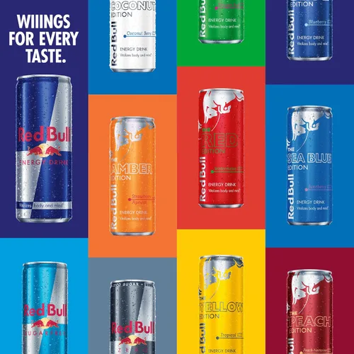Vista 9 de Red Bull Bebida energética, sin azúcar, 12 fl oz