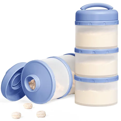 Vista 17 de Termichy - Dispensador de fórmula apilable portátil: contenedor de leche en polvo para llevar
