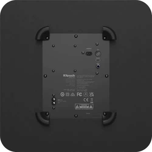 Vista 5 de Klipsch FLEXUS-10-SUB Subwoofer de conexión inalámbrica rápida de 10 pulgadas con plan de protección ámbar de 3 años (2024)