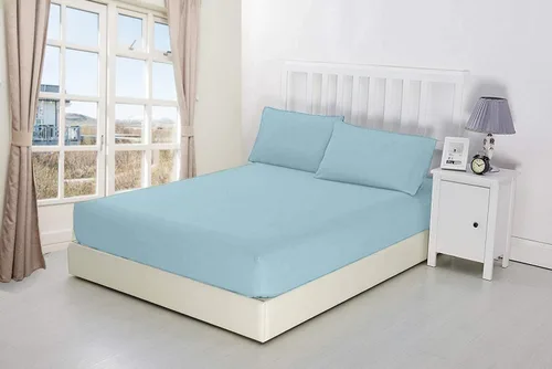 Vista 25 de Sábana bajera ajustable individual de 600 hilos suave de tejido satén de 100% algodón, color blanco, sábanas refrescantes de bolsillo profundo, se