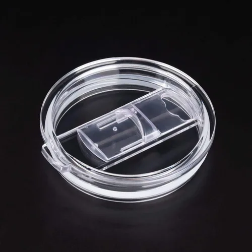 Vista 5 de Tapas de repuesto para vasos de 20 onzas, a prueba de derrames, para vasos YETI Rambler y más (20 onzas, paquete de 2)