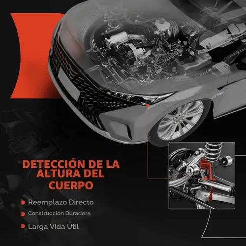 Vista 2 de A-Premium Sensor de nivel de altura de paseo delantero compatible con Dodge