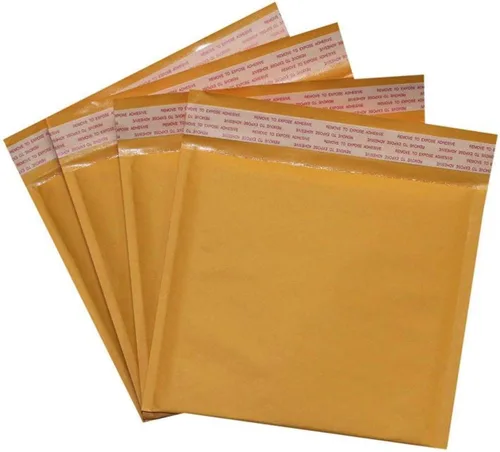 Vista 5 de Secure Seal Sobres de envío acolchados de papel kraft #0 de 6 x 10 pulgadas (paquete de 1000)