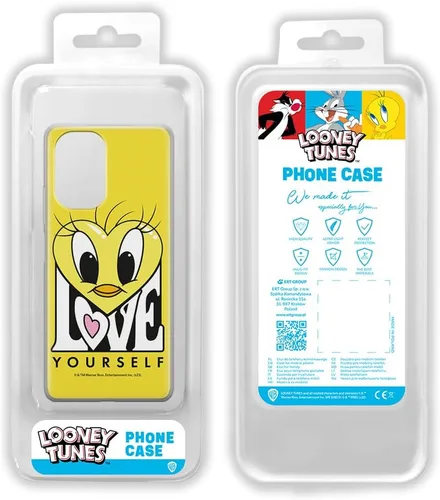 Vista 2 de ERT GROUP Funda de teléfono móvil para Xiaomi MI 11i / Redmi K40/K40 PRO/Poco F3 / F3 PRO original y oficial Looney Tunes patrón Tweety 015