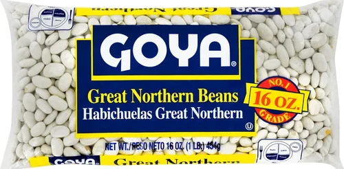 Vista 2 de Goya Foods Great Northern Beans, seco, 16 onzas (paquete de 24)