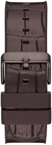 Vista 3 de GUESS US - Reloj multifunción de cuero marrón para hombre Cuero marrón