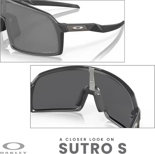 Vista 20 de Oakley Sutro OO9406 / OO9462 - Lentes de sol para hombre, kit de correa de accesorios, bolsa de microfibra