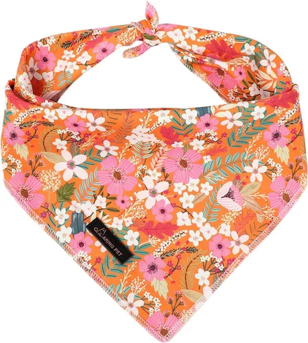Vista 36 de ARING PET Bandana de abeja para perros, bandana de abejas amarillas rosas para mascotas, bufanda triangular, baberos para cachorros, pequeños Rosa