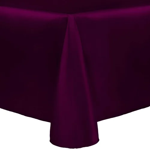 Vista 46 de Ultimate Textile Majestic - Mantel ovalado reversible Shantung Satin (60 x 144 pulgadas), color amarillo claro