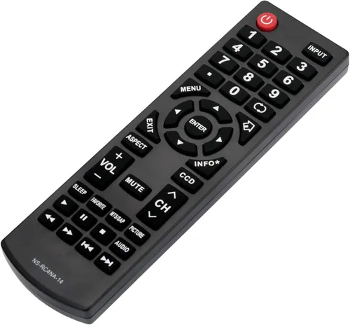 Vista 4 de NS-RC4NA-14 NSRC4NA14 Reemplazo de control remoto para Insignia LED LCD TV HDTV NS-19ED200NA14 NS-22E400NA14 NS-24D510NA15 NS-28D310NA15